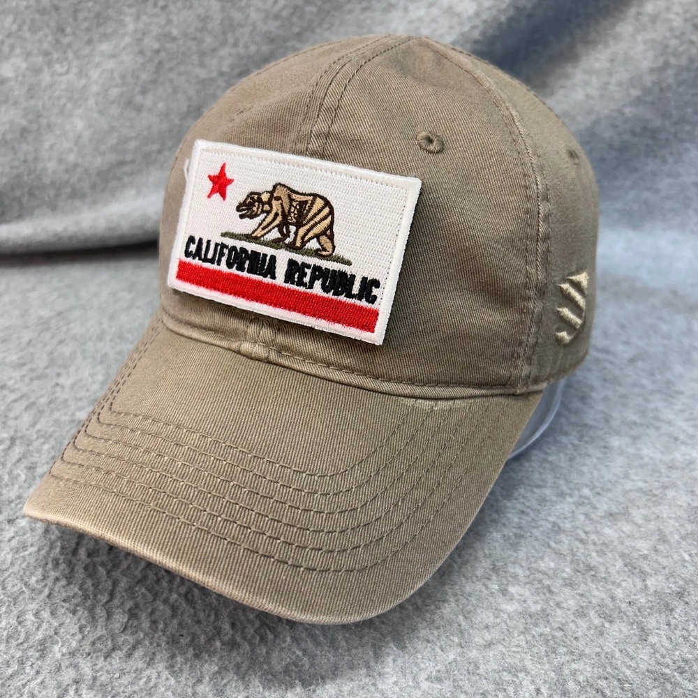 California Republic Velcro Patch Mens Tan Blackhawk! Hat Tactical Adjustable OS